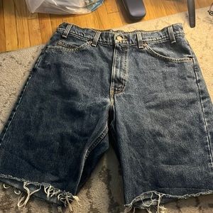 levi’s denim jorts